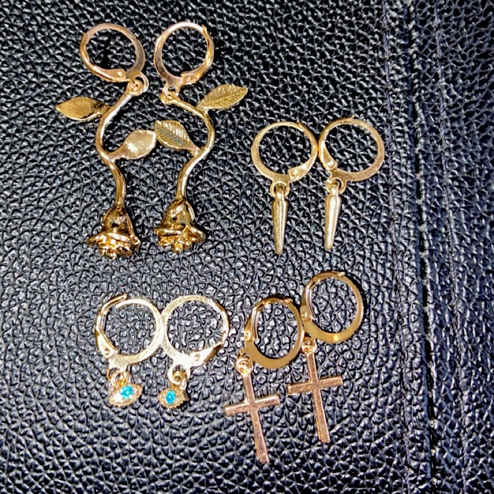 Variety dangle earrings